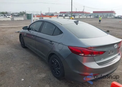2017 Hyundai Elantra Se из США, поврежденный, VIN KMHD74LF7HU084015